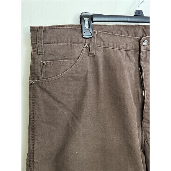 Berne Brown Insulated Carpenter Pants 38x32 Very Nice - Picture 2 of 12
